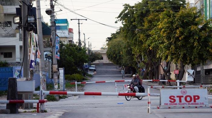 اسلام آباد کے 15 علاقوں میں اسمارٹ لاک ڈاؤن نافذ