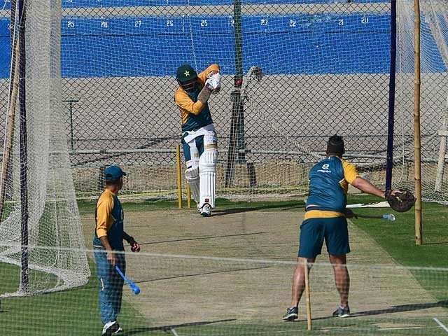 پاکستانی کرکٹرز کو پریکٹس کا اچھا موقع مل گیا