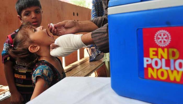 ملک کے مختلف حصوں میں پولیو مہم کا آغاز آج سے ہو گا