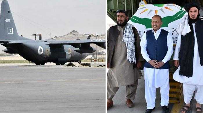 وزیراعظم کی ہدایت پر پاکستان کی طرف سے افغانستان کے لیے امداد کی ترسیل شروع