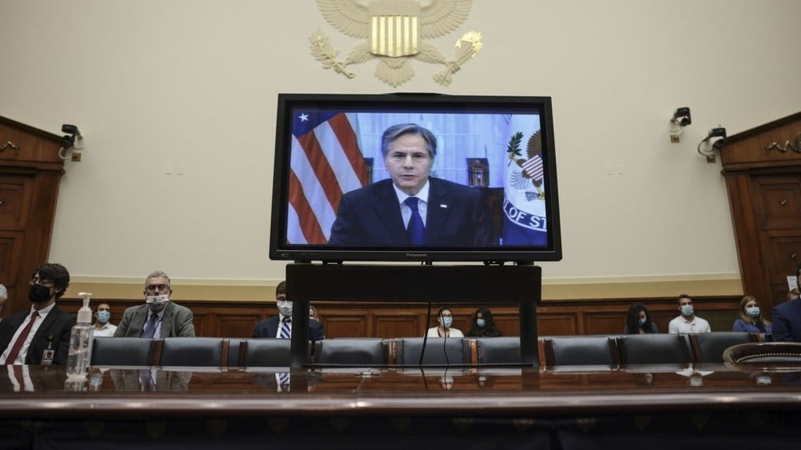 کانگریس کے دھواں دار اجلاس میں بلینکن کا افغانستان سے انخلا کا دفاع