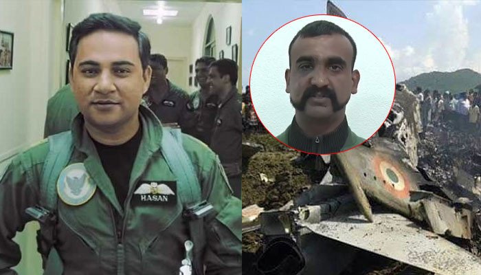 بھارتی پائلٹ ابھی نندن کا طیارہ تباہ کرنے والے حسن صدیقی کو خراج تحسین