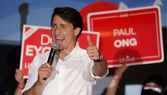 کینیڈا کے الیکشن میں وزیراعظم ٹروڈو کی جماعت ایک بار پھر کامیاب