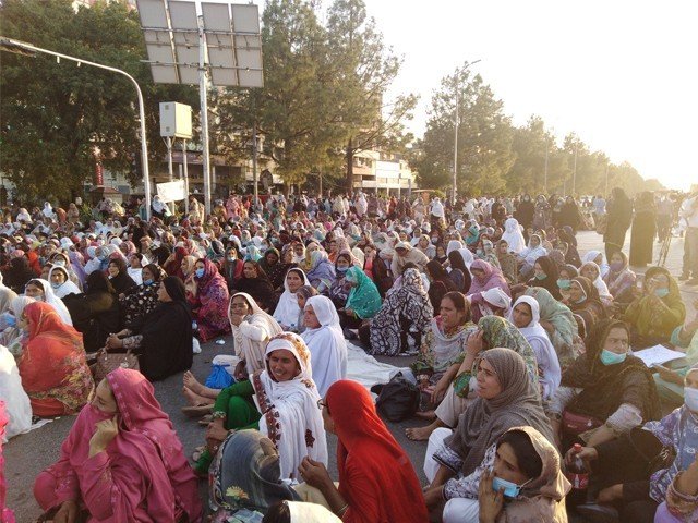 Lady Health Workers Strike