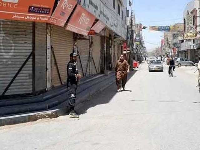 کورونا وائرس پھیلاؤ کے خدشات پر پشاور کے مختلف علاقوں میں اسمارٹ لاک ڈاؤن نافذ