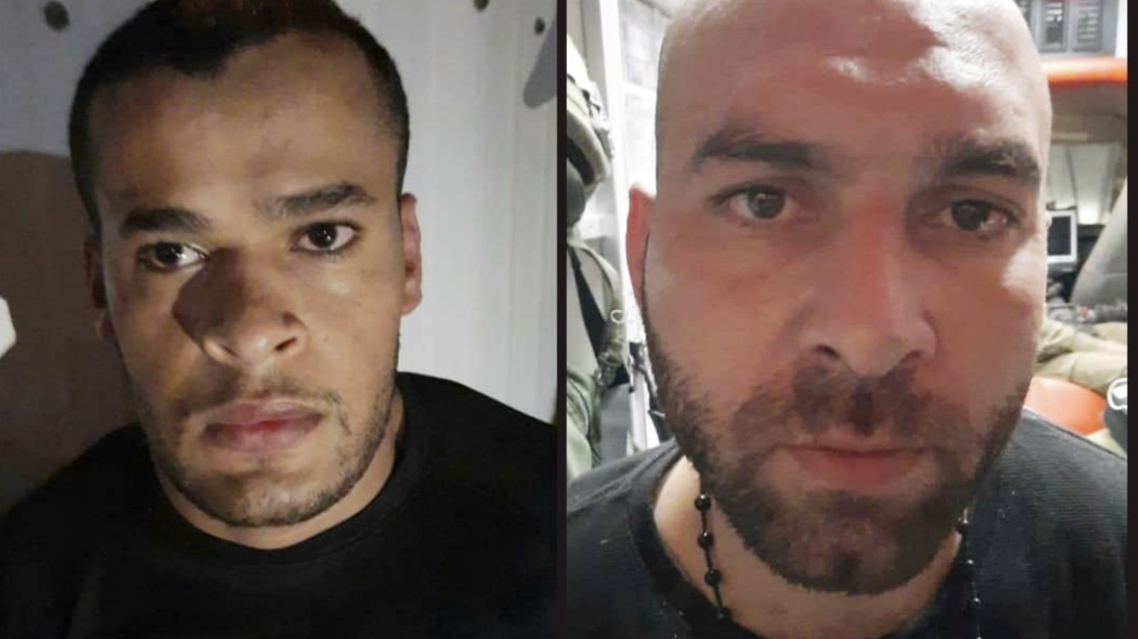 اسرائیلی فوج نے فرار ہونے والے مزید دو قیدیوں کو بھی گرفتار کر لیا