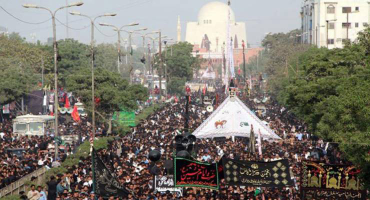 شہدائے کربلا کا چہلم، ملک کے چھوٹے بڑے شہروں میں مجالس کا اہتمام
