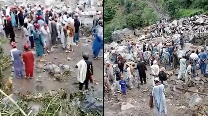 تورغر: شدید بارشوں اور آسمانی بجلی گرنے سے 14 افراد جاں بحق