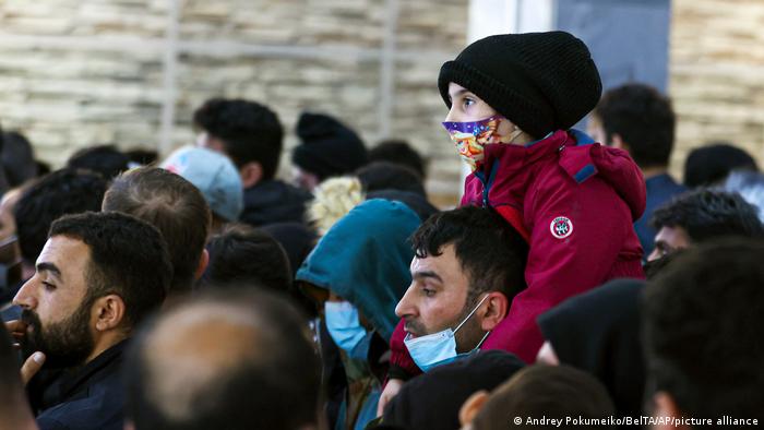 بیلاروس کی سرحد سے عراقی مہاجرین کی واپسی