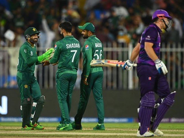 پاکستان نے اسکاٹ لینڈ کو 72 رنز سے شکست دے دی