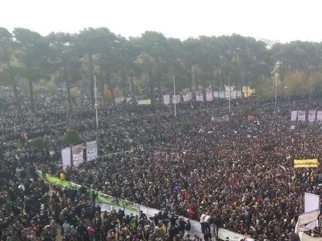 ایران میں پانی کی تقسیم کے فارمولے کیخلاف احتجاج