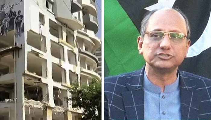 نسلہ ٹاور کے معاملے میں قانون کی نہیں انسانی ہمدردی کی ضرورت ہے: سعید غنی