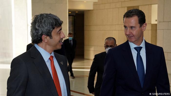 متحدہ عرب امارات کے وزیر خارجہ کا ایک دہائی بعد شام کا دورہ