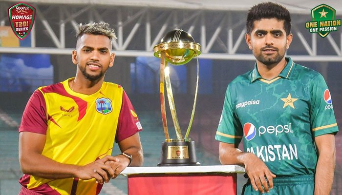 پاکستان اور ویسٹ انڈیز آج پہلے ٹی ٹوئنٹی میں مدمقابل ہوں گے