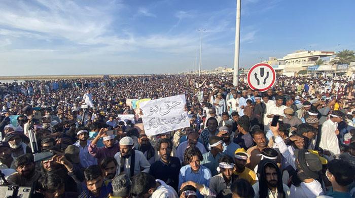 وزیر اعلیٰ بلوچستان کی گوادر آمد متوقع، دھرنا آج ختم ہونے کا امکان