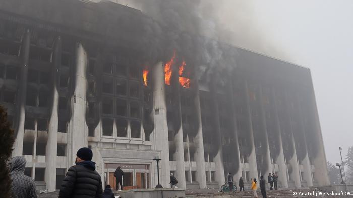 قزاقستان میں پرتشدد مظاہرے: ایک سو چونسٹھ ہلاکتیں، وزارت صحت