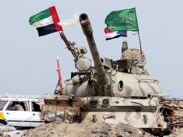 یمن میں عرب فوجی اتحاد کی کارروائیوں میں 390 سے زائد حوثی باغی ہلاک