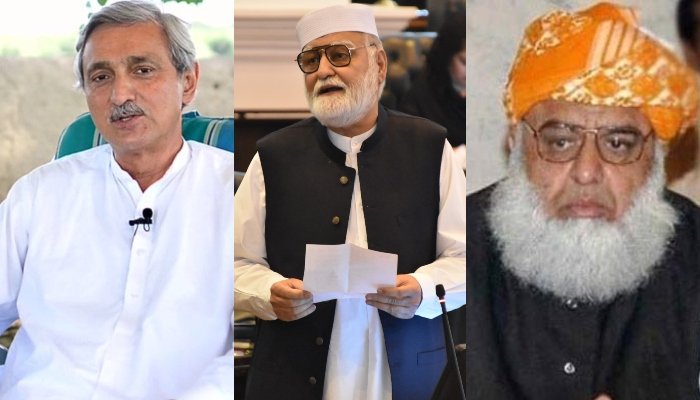اکرم خان درانی کی مولانا فضل الرحمان اور جہانگیر ترین کے درمیان ملاقات کی تردید
