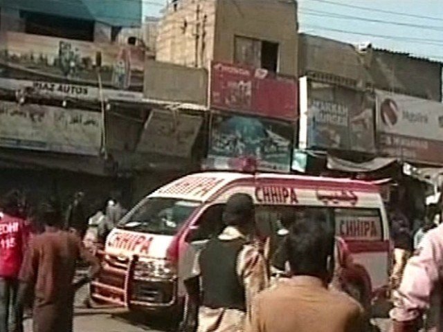 کراچی کے علاقے لیاری میں سلینڈر دھماکا،3 افراد زخمی