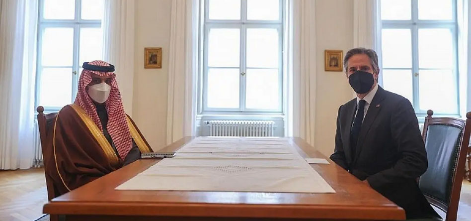 سعودی عرب اور امریکا کا حوثیوں کے حملے روکنے کی اہمیت پر زور