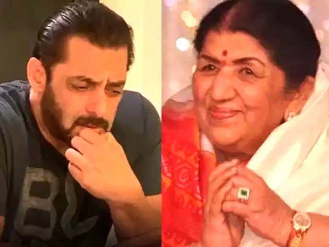 سلمان خان کا ’لگ جا گلے‘ گا کر لتا کو خراج عقیدت