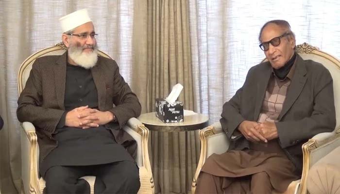چوہدری شجاعت اور سراج الحق کی ملاقات کی اندرونی کہانی